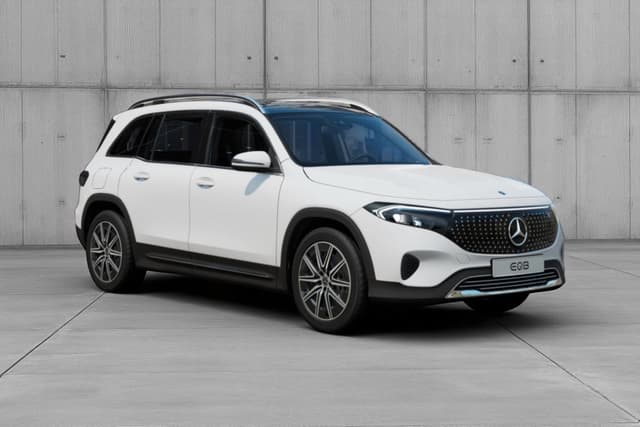 Mercedes Benz Eqb Polar White Color Image